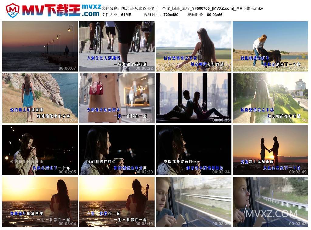 胡近田-从此心里住下一个你_国语_流行_YF500705